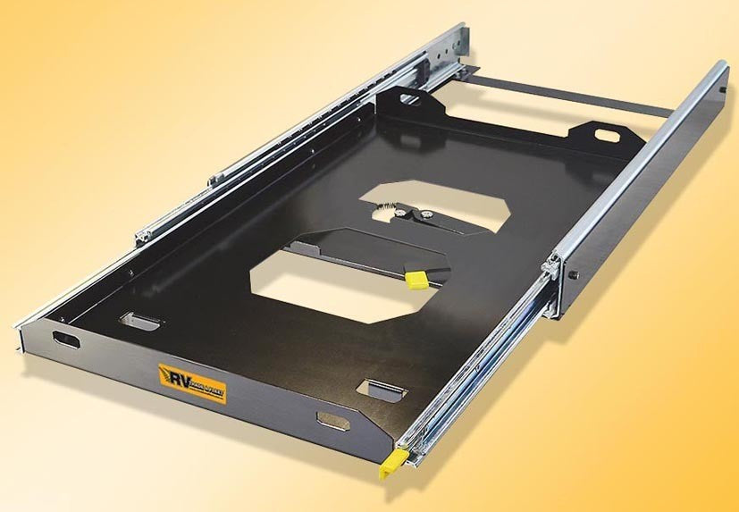 FS1 RV STORAGE SOLUTIONS PREMIUM STEEL FRIDGE SLIDE (approx. 16kg)