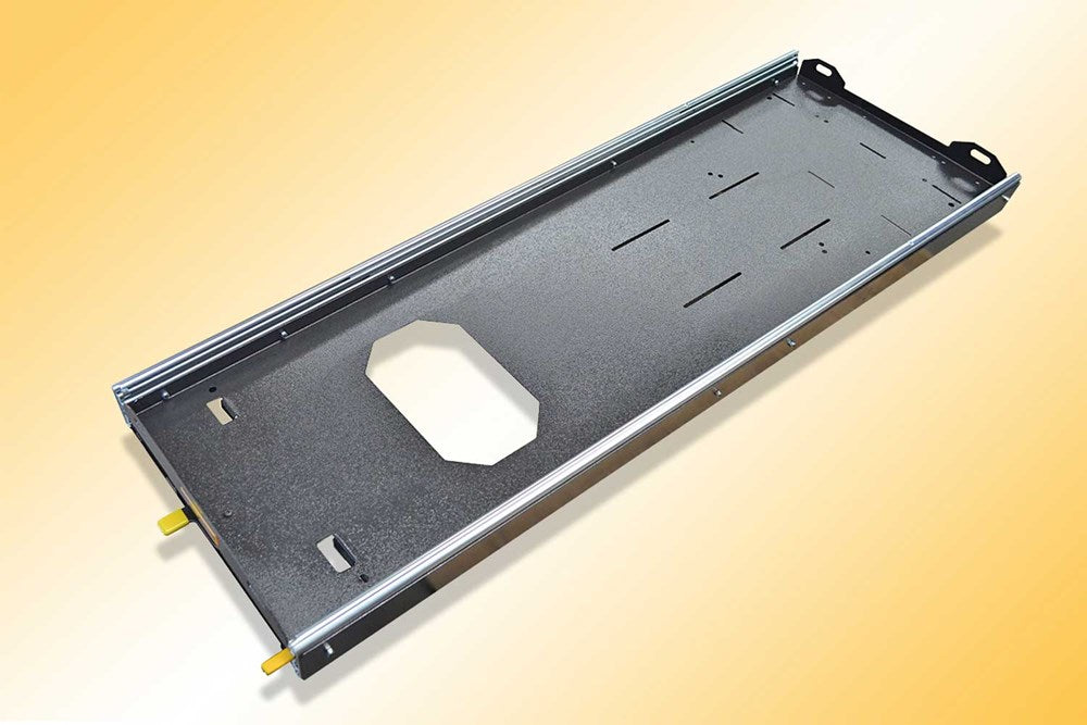 FS3 RV STORAGE SOLUTIONS PREMIUM STEEL FRIDGE SLIDE (approx. 31kg)