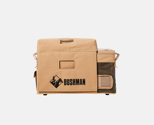 BUSHMAN HD-SERIES FRIDGE / FREEZER 35-52L 12/24V INC EXTENSION KIT, COVER & A/C TRANSFORMER