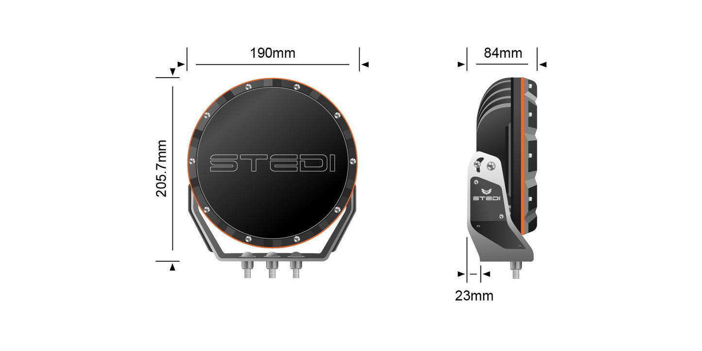 STEDI SINGLE (1X LIGHT) 7" TYPEX SPORT