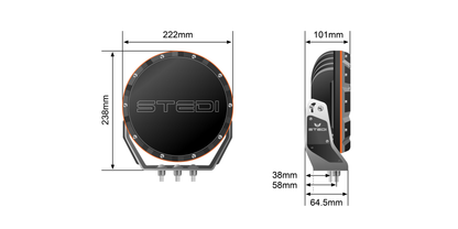 STEDI SINGLE (1X LIGHT) 8.5" TYPEX SPORT