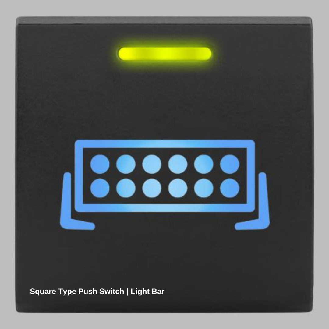 STEDI SQUARE TYPE PUSH SWITCH | LIGHT BAR