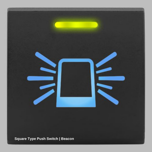 STEDI SQUARE TYPE PUSH SWITCH BEACON