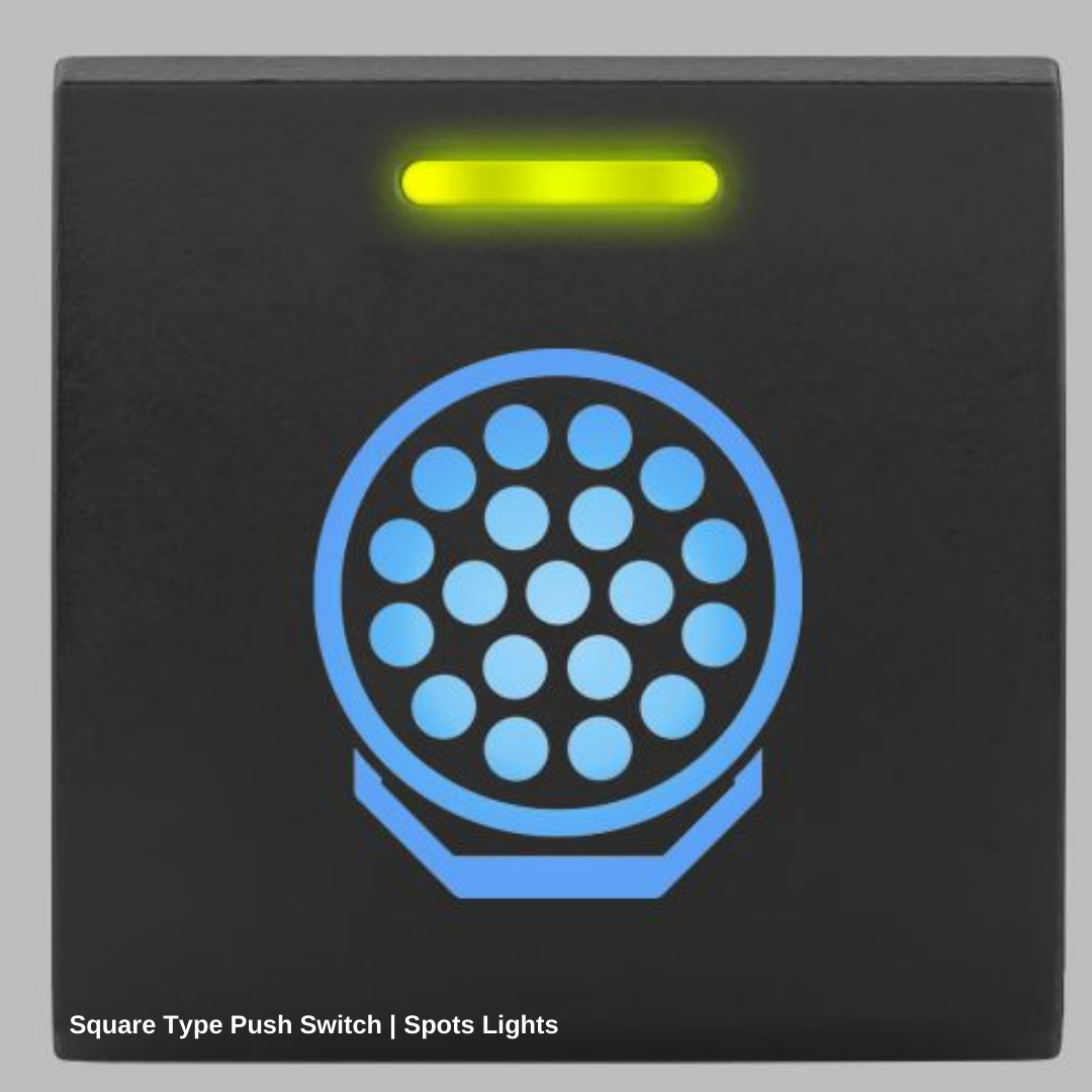 STEDI SQUARE TYPE PUSH SWITCH | SPOT LIGHTS