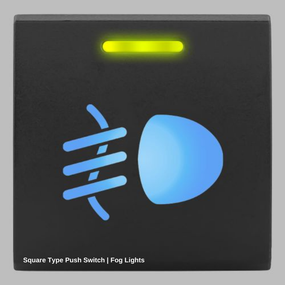 STEDI SQUARE TYPE PUSH SWITCH FOG LIGHTS