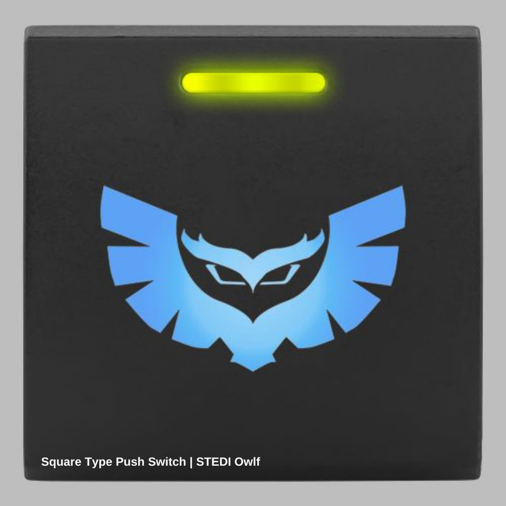 STEDI SQUARE TYPE PUSH SWITCH STEDI OWL