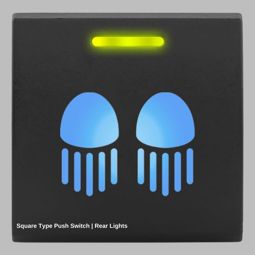 STEDI SQUARE TYPE PUSH SWITCH REAR LIGHTS