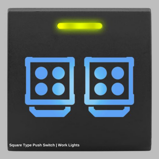 STEDI SQUARE TYPE PUSH SWITCH WORK LIGHTS