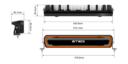 STEDI EVO LIGHTBAR 22"