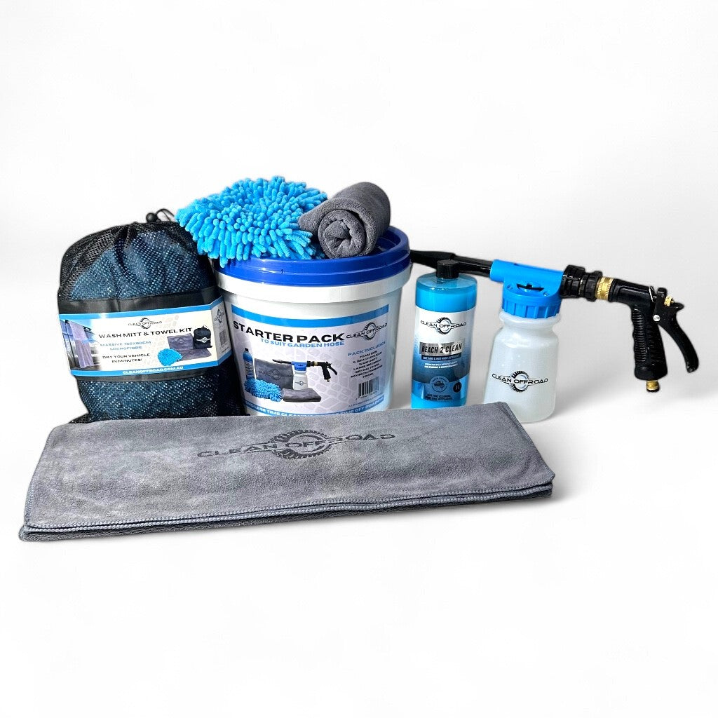 CLEAN OFFROAD GARDEN HOSE STARTER PACK