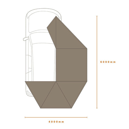 DARCHE ECLIPSE 270 AWNING G2 RIGHT (DRIVERS SIDE)