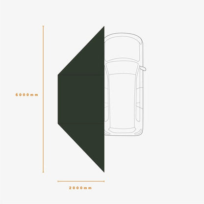 DARCHE ECO ECLIPSE 180 AWNING (PASSENGER SIDE)