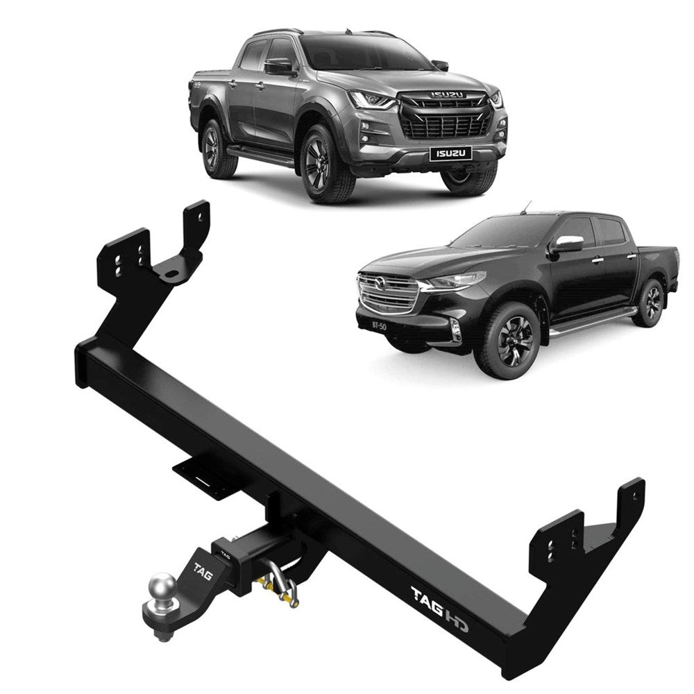 TAG HEAVY DUTY TOWBAR FOR MAZDA BT-50 & ISUZU D-MAX (07/2020 - ON)