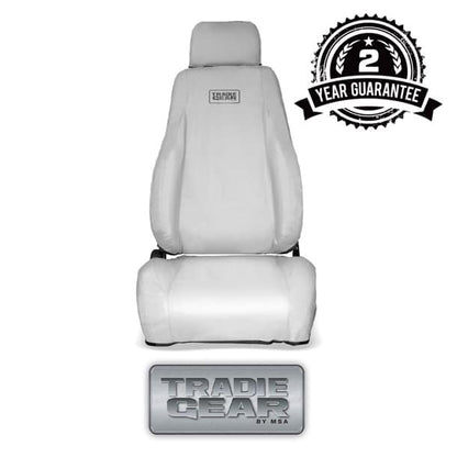 HOLDEN COLORADO REAR BENCH MSA 4X4 TRADIE GEAR CANVAS SEAT COVERS