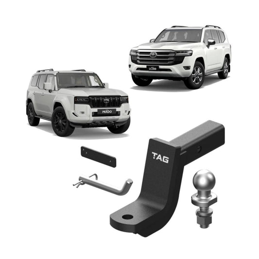 TAG TOWBAR KIT FOR TOYOTA LANDCRUISER 300 SERIES (09/2022 - ON) PRADO 250 SERIES (08/2024 - ON)