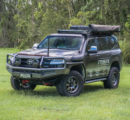 TOYOTA LANDCRUISER 300 Series GX (2021+)-MSA TOWING MIRRORS (CHROME)