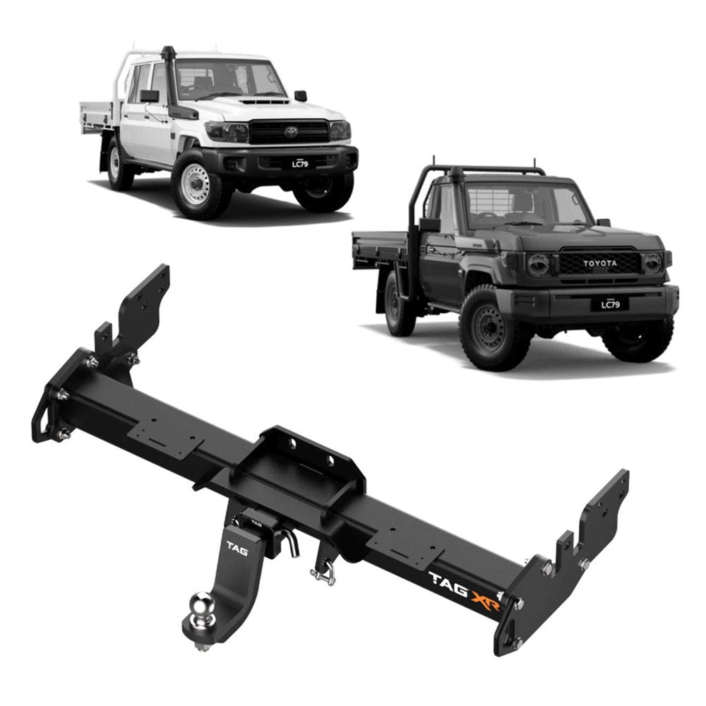 TAG EXTREME RECOVERY TOWBAR FOR TOYOTA LANDCRUISER 75 & 79 SERIES SINGLE/DOUBLE CAB