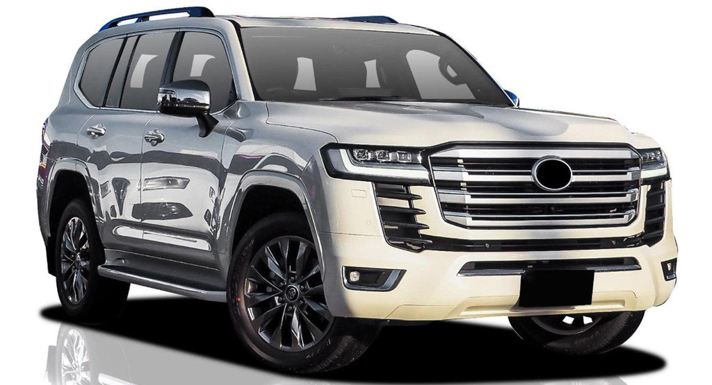 TOYOTA LANDCRUISER 300s ROOF RACKS RHINO PIONEER 6 PLATFORM WITH BACKBONE