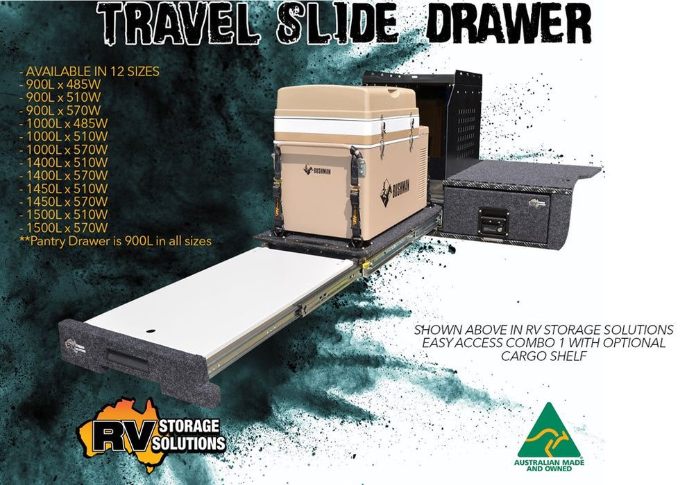 900 x 570 RV STORAGE TRAVEL SLIDE DRAWER + LID – 4x4 And Outdoor