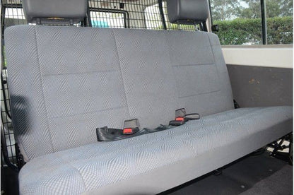 TOYOTA LANDCRUISER 78 Series (2016+) REAR B/DUCK S/COVERS 4 ELEMENTS BLACK