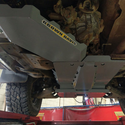 FORD RANGER PX & MAZDA BT50 (2011-2022) - BROWN DAVIS 4 PIECE UNDERGUARDS Front, Sump, Transmission, Transfer Case