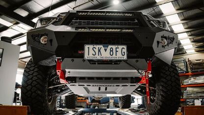 ISUZU D-MAX & MU-X (2020+) - BROWN DAVIS 4 PIECE UNDERGUARDS Front, Sump, Transmission, Transfer Case