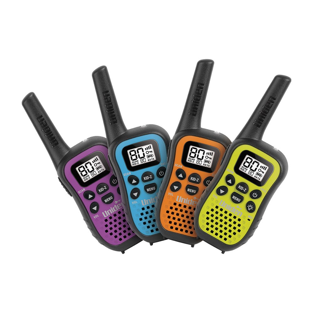 UNIDEN 80 CHANNEL UHF CB H/H 4PK