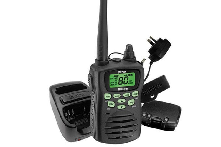 UNIDEN 5W WTRPROOF UHF H-HELD