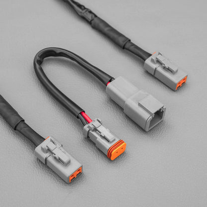STEDI SINGLE CONNECTOR PLUG & PLAY SMART HARNESS HIGH BEAM DRIVING LIGHT WIRING