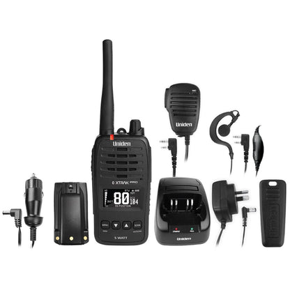 UNIDEN XTRAK 50 H/HELD UHF 5W KIT