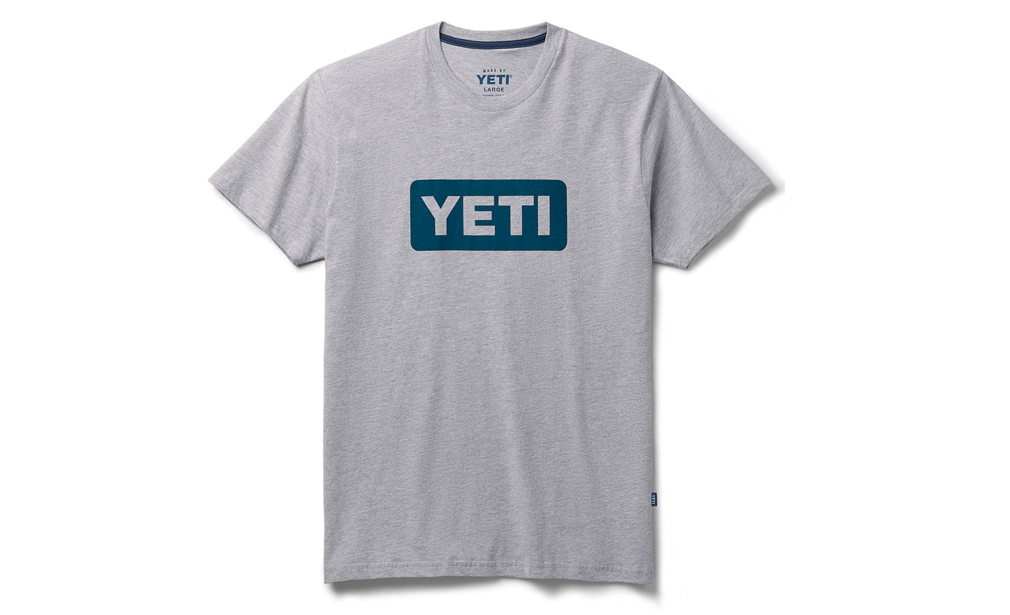 YETI SHORT SLEEVE T-SHIRT GREY XXLARGE