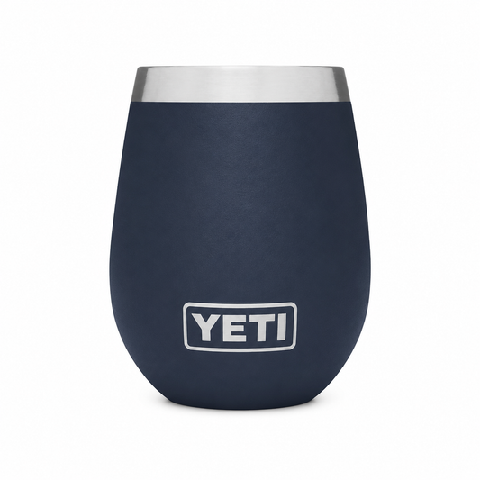 YETI RAMBLER 10OZ WINE TUMBLER NAVY