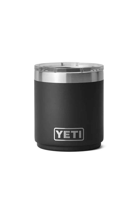 YETI RAMBLER 10OZ LOWBALL BLACK 2.0