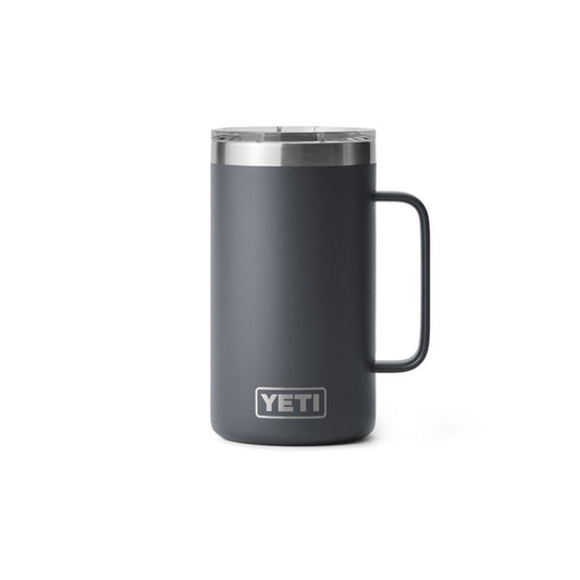 YETI RAMBLER 24OZ MUG CHARCOAL