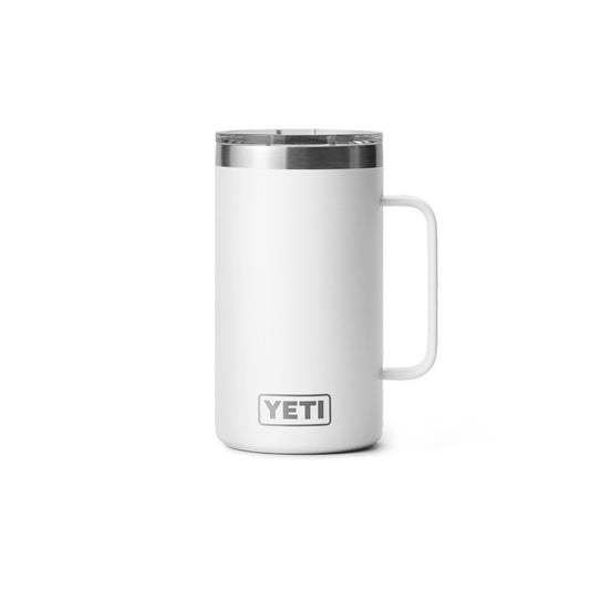YETI RAMBLER 24OZ MUG WHITE