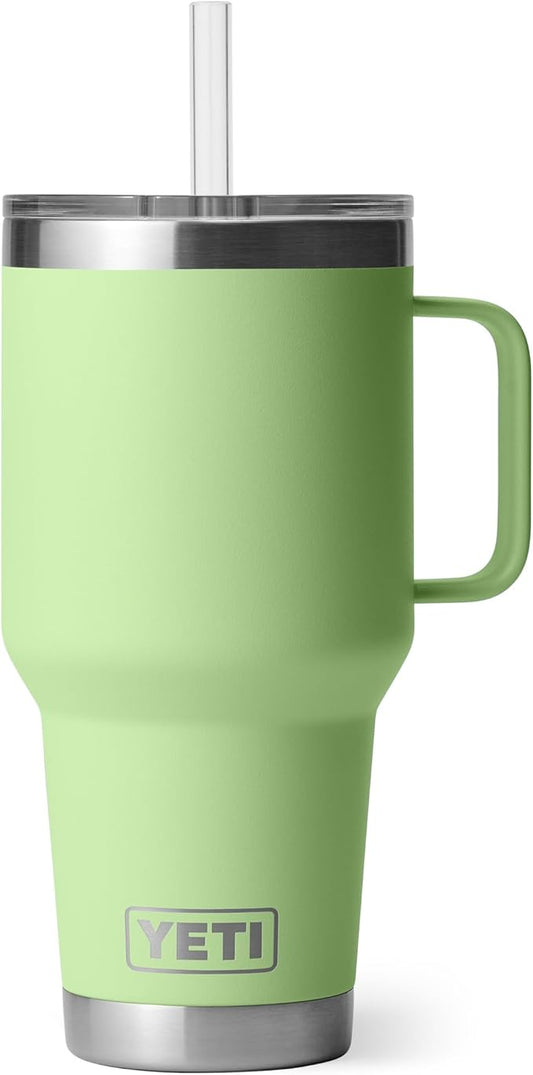 YETI RAMBLER 35OZ STRAW MUG K/LIME
