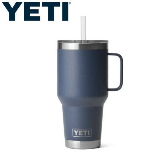 YETI RAMBLER 35OZ STRAW MUG NAVY
