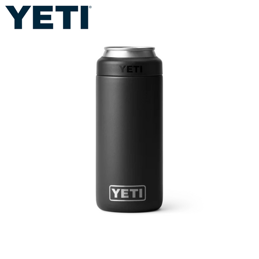 YETI RAMBLER SLIM COLSTER 355ML BLACK