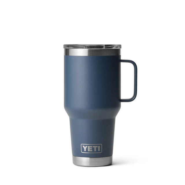 YETI RAMBLER R30 TRAVEL MUG NAVY