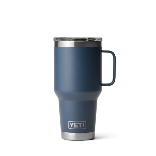 YETI RAMBLER R30 TRAVEL MUG NAVY