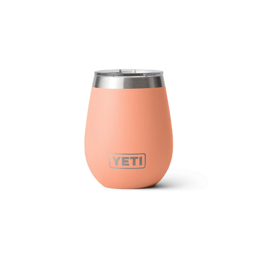 YETI RAMBLER 10OZ WINE TUMBLER LC PEACH