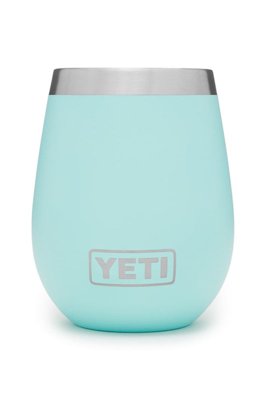 YETI RAMBLER 10OZ WINE TUMBLER SEAFOAM
