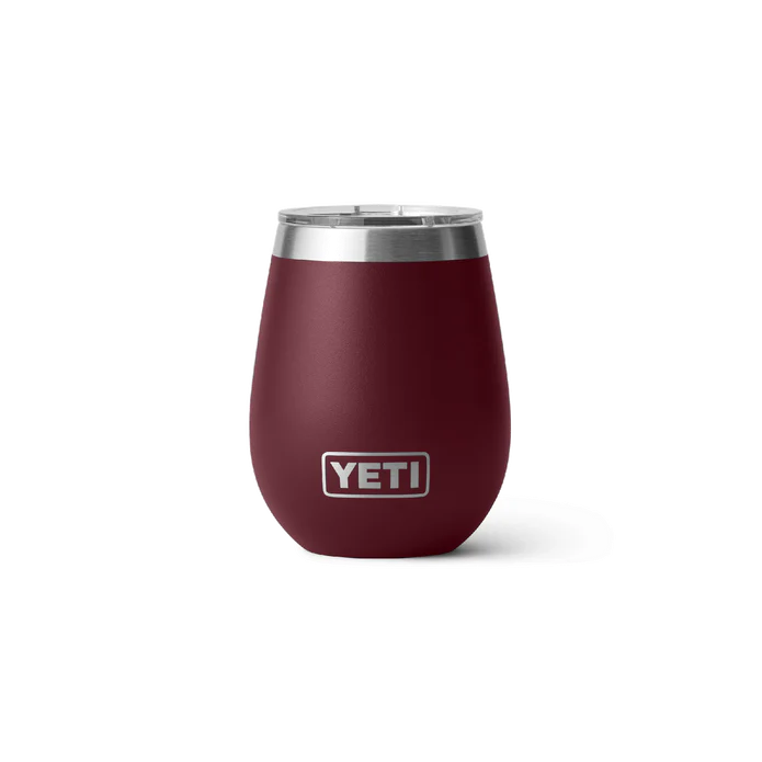 YETI RAMBLER 10OZ WINE TUMBLER WV RED
