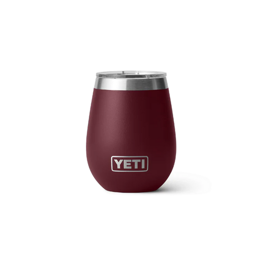 YETI RAMBLER 10OZ WINE TUMBLER WV RED