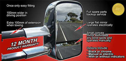 JEEP GRAND CHEROKEE (2011-2019)-CLEARVIEW TOWING MIRRORS