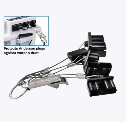 HARDKORR POWER ANDERSON PLUG COVERS & BOTTLE OPENER FOR BATTERY BOX