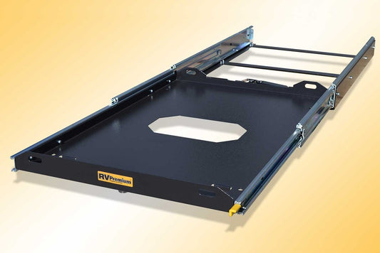 FS2 RV STORAGE SOLUTIONS PREMIUM STEEL FRIDGE SLIDE (approx. 21kg)