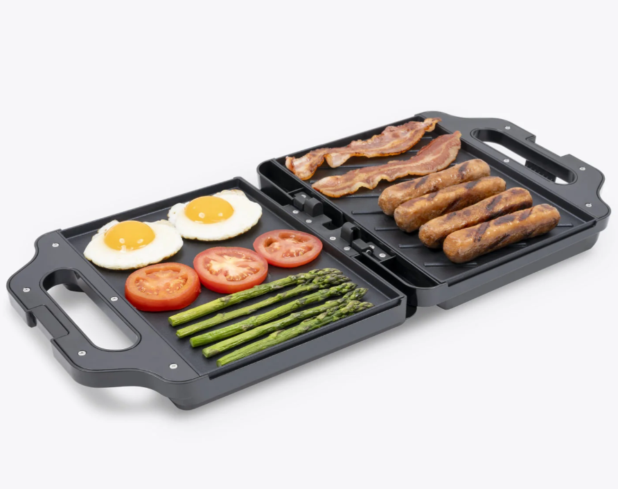 HARDKORR 12V SANDWICH PRESS WITH GRILL PLATE