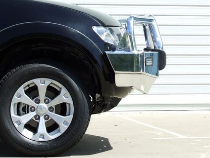 MITSUBISHI TRITON MN BULLBAR (09/09 to 12/14) ECB TEXTURA BLACK POWDERCOAT ALLOY