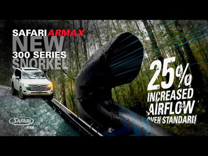 TOYOTA LANDCRUISER 300 Series (2021+)-SAFARI ARMAX SNORKEL KIT
